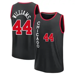 Patrick Williams Chicago Bulls Men's Fast Break 2023/24 City Edition Jersey - Black